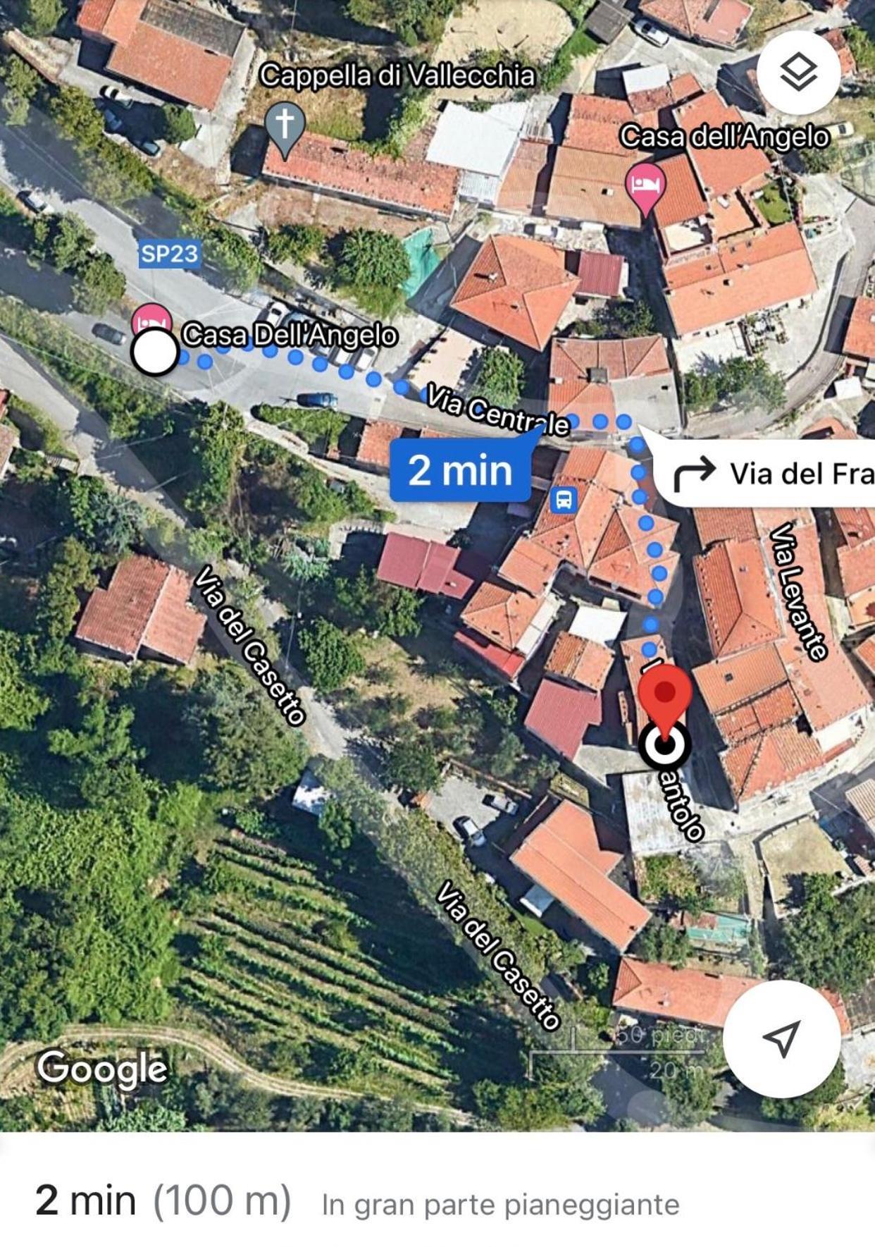 Апартаменты Casa Dell'Angelo Кастельнуово-ди-Магра Экстерьер фото
